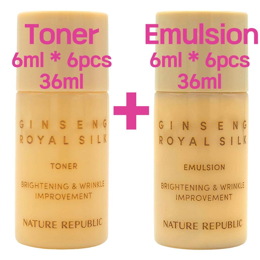 12pcs❤️[NATURE REPUBLIC] Ginseng Royal Silk Emulsion