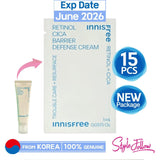 15pcs/15ml❤️[INNISFREE] Retinol Cica Barrier Defense Cream 1ml (Sample Sachet) | Just US$2.61! Shop now at StyleFollow