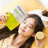 3pcs❤️[NATURE REPUBLIC] Vitapair C 7days Whitening Mask Sheet | Just US$7.89! Shop now at StyleFollow