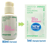 60pcs/60ml❤️[INNISFREE] Green Tea Seed Hyaluronic Serum 1ml (Sample Sachet) | Just US$6.03! Shop now at StyleFollow