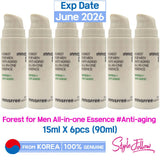 6pcs/90ml❤️[INNISFREE] Forest for Men All-in-one Essence 15ml (Sample) #Anti-aging