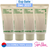 4pcs/120g❤️[INNISFREE] Green Tea Amino Hydrating Cleansing Foam 30g (Sample)