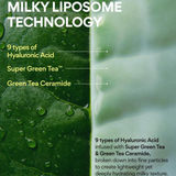 60pcs/60ml❤️[INNISFREE] Green Tea Ceramide Milk Essence 1ml (Sample Sachet)