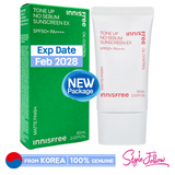 [INNISFREE] Tone Up No Sebum Sunscreen EX 60ml (SPF50+/PA++++)