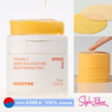 [INNISFREE] Vitamin C Green Tea Enzyme Brightening Pad 170ml (1 pack / 60 pads)