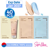 40pcs❤️[INNISFREE] Volcanic Swirl Pore Mask 6g (Sample Sachet)