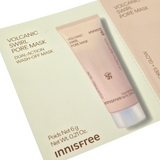 40pcs❤️[INNISFREE] Volcanic Swirl Pore Mask 6g (Sample Sachet)