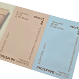 40pcs❤️[INNISFREE] Volcanic Swirl Pore Mask 6g (Sample Sachet)