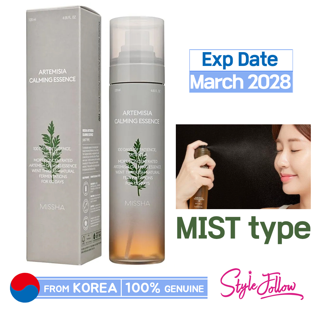 [MISSHA] Artemisia Calming Essence 120ml (MIST type) - StyleFollow