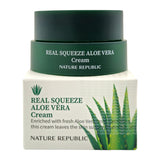 [NATURE REPUBLIC] Real Squeeze Aloe Vera (Toner 150ml / Emulsion 130ml / Essence 50ml / Cream 55ml / Balm 25g)