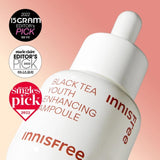 [INNISFREE] Black Tea Youth Enhancing Ampoule 30ml | Just US$23.66! Shop now at StyleFollow