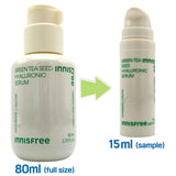 [INNISFREE] Green Tea Seed Hyaluronic Serum 15ml (Sample) | Just US$2.97! Shop now at StyleFollow