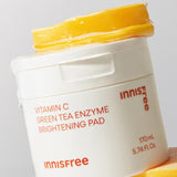 [INNISFREE] Vitamin C Green Tea Enzyme Brightening Pad 170ml (1 pack / 60 pads) | Just US$17.69! Shop now at StyleFollow