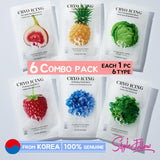 [NATURE REPUBLIC] Cryo Icing Mask Sheet - 6 Combo Pack (each 1pc X 6 type = 6pcs) | Just US$7.78! Shop now at StyleFollow