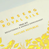 [NATURE REPUBLIC] Ginseng Royal Silk Trial Kit (Include 5 items) | Just US$7.83! Shop now at StyleFollow