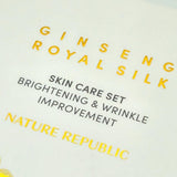 [NATURE REPUBLIC] Ginseng Royal Skin Care Set (Include 4 items) | Just US$54.09! Shop now at StyleFollow