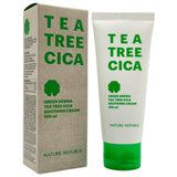 [NATURE REPUBLIC] Green Derma Tea Tree Cica (Big Toner, Soothing Cream, Spot Powder, Clear Emulsion, Acne Foam Cleanser) | Just US$7.78! Shop now at StyleFollow