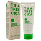[NATURE REPUBLIC] Green Derma Tea Tree Cica (Big Toner, Soothing Cream, Spot Powder, Clear Emulsion, Acne Foam Cleanser) | Just US$7.78! Shop now at StyleFollow