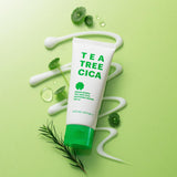 [NATURE REPUBLIC] Green Derma Tea Tree Cica (Big Toner, Soothing Cream, Spot Powder, Clear Emulsion, Acne Foam Cleanser) | Just US$7.78! Shop now at StyleFollow