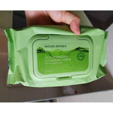 [NATURE REPUBLIC] Jeju Sparkling Cleansing Tissue (1 pack / 50 sheets) | Just US$4.45! Shop now at StyleFollow