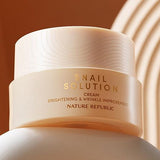 [NATURE REPUBLIC] Snail Solution Cream 52ml | Just US$27.70! Shop now at StyleFollow