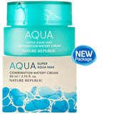 [NATURE REPUBLIC] Super Aqua Max Combination Watery Cream 80ml / 120ml | Just US$12.84! Shop now at StyleFollow